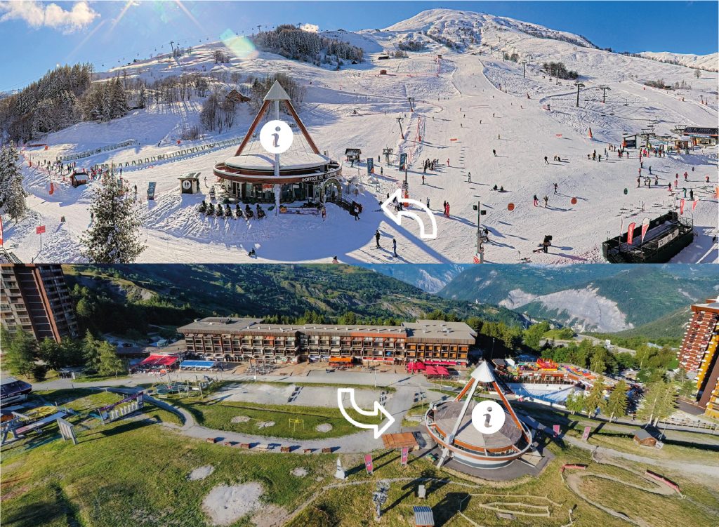 Photos front de neige accessibilité tourisme et handicap